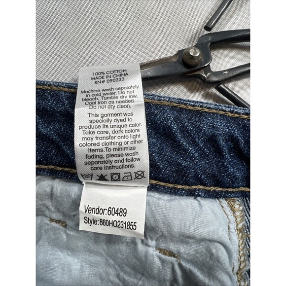 PacSun Wide Leg Jeans Women’s Sz 26 High Rise Baggy Cargo 90’s Y2K Grunge Skater - Picture 10 of 12